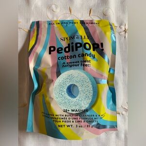 Spongelle PediPop Pedi Buffer & Nail File Assorted Pack in Cotton Candy